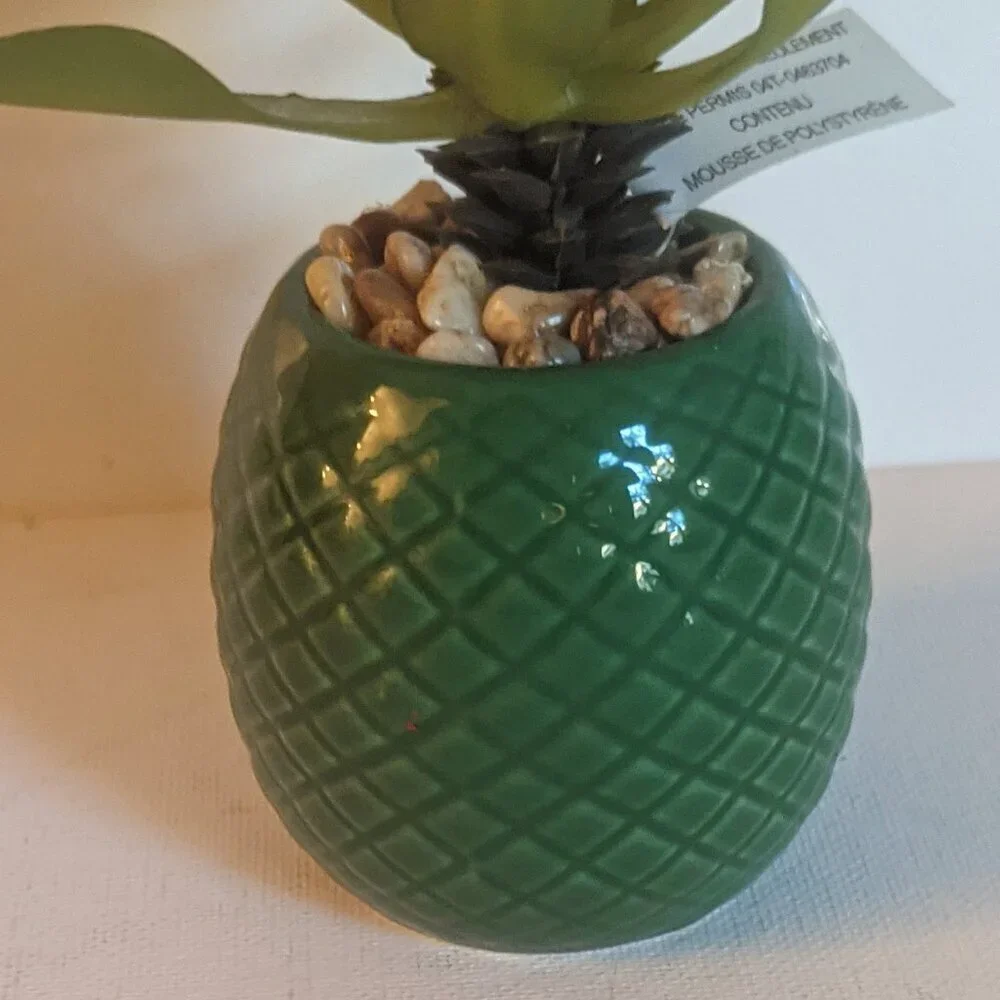 NEW Ashland Faux Mini Palm Succulent Plant Pot Floral Michael's Desert Summer